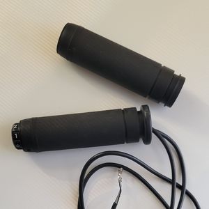 SOLD - Harley Davidson Black Rubber Heated Hand Grips